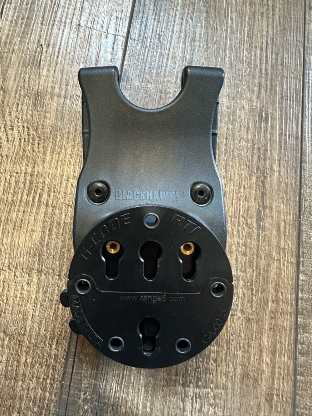 Blackhawk Duty Holster Mount Gcode RTI Wheel